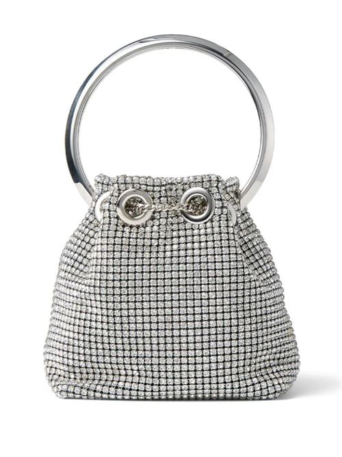 Iconic Bon Bon bag Jimmy Choo | MICROBONBONBXWSILVER